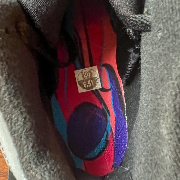 NIB ✨ Nike Air Jordan 8 Retro ‘Aqua’ GS | Size 6.5y 8w - Picture 8 of 12